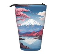 Zhuanyun Sac de rangement multifonction avec imprimé paysage du Japon Mount Fuji - Sac de maquillage élégant et multifonctionnel