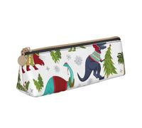 Zhuanyun Sac de rangement multifonction en cuir avec imprimé dinosaure coloré pour un usage quotidien