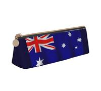 Zhuanyun Sac de rangement multifonction en cuir avec motif drapeau australien, idéal pour tous les jours, blanc, One Size, Légères