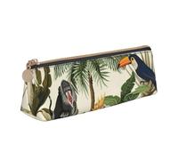 Zhuanyun Sac de rangement multifonction multifonction en cuir avec motif arbres et animaux, pour une utilisation quotidienne