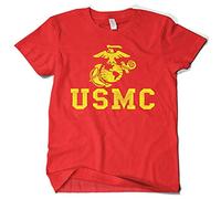 zhufeng United States Marine Corps Us Men's T Shirt Red XL