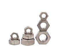 zhuguim TA2 Écrous hexagonaux purs M1 .4 .6 M2 .5 M3 M4 M5 M6 M8 M10 M12 M14 M16 M20 M22 M24(M14 2pcs)