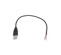 zhuguiming Câble d'alimentation USB 5 V 0,3 m/1 m/2 m, 2 broches/4 broches. A, femelle/mâle, prise jack, cordon de charge, rallonge, connecteur DIY(Army green,1M)