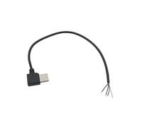 zhuguiming Câble d'alimentation USB 5 V 0,3 m/1 m/2 m, 2 broches/4 broches. A, femelle/mâle, prise jack, cordon de charge, rallonge, connecteur DIY(rouge,2M)