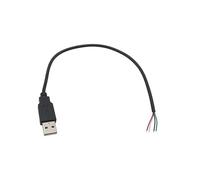 zhuguiming Câble d'alimentation USB 5 V 0,3 m/1 m/2 m, 2 broches/4 broches. A, femelle/mâle, prise jack, cordon de charge, rallonge, connecteur DIY(Brown,2M)