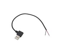 zhuguiming Câble d'alimentation USB 5 V 0,3 m/1 m/2 m, 2 broches/4 broches. A, femelle/mâle, prise jack, cordon de charge, rallonge, connecteur DIY(Lavender,1M)