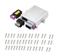 zhuguiming Connecteur FCI automobile scellé ECU 24P/39P/48P/56P/80P/90P/121P/154 broches, coque en aluminium, système de contrôle PCB avec bornes(Ivory,5 Sets)