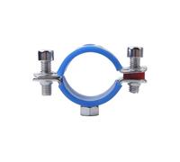 zhuguiming Support de suspension for tube en acier inoxydable 304, avec boîtier bleu, M8 x 1,25 mm, for tube de diamètre extérieur de 19 à 108 mm, clip de support for brassage maison(Fit 57mm OD Tube)