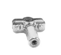 zhuguiming Support de suspension for tube en acier inoxydable 304, M8 x 1,25 mm, femelle, 50 mm, en L, for tube de diamètre extérieur 19-108 mm, clip de support(FIT 80-89MM OD TUBE_NO BASE PLATE)