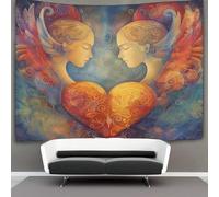 ZHUICHENG Les anges 3D Effet Tapisserie DécoSourision Murale Tapisserie Murales DécoSourision Murale En Tissu Pour Chambre Salon Collège Dortoir Tenture Murale 70cmx100cm