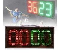 ZhuiFengA Tableau de Remplacement Portable pour arbitres de Football, Affichage électronique des changements de Joueurs pour matchs de Football, Simple Face