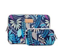 ZhuiKun Housse pour Ordinateur Portable 11-12 Pouces Pochette Protection avec Sac d'accessoires pour Microsoft Surface/Laptop/MacBook, Chargeur de Housse - Bleu