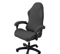 ZHUIYUAN Housse De Chaise De Bureau avec Accoudoirs, Housse De Siège De Chaise De Bureau D'ordinateur De Jeu Extensible, Housse De Fauteuil Ergonomique Rotatif
