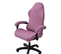 ZHUIYUAN Housse De Chaise De Bureau avec Accoudoirs, Housse De Siège De Chaise De Bureau D'ordinateur De Jeu Extensible, Housse De Fauteuil Ergonomique Rotatif