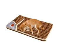 ZHULONGRUSHUI Lit pour Animaux Doux et Confortable, Coussin Chien Orthopédique, Matelas pour Chien Anti Dérapant, Tapis pour Chien Dehoussable Lavable Convient pour Voiture, Canapé, Chambr