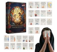 ZHUMCCY Calendrier De L Avent | Ornement De La Nativité Avec Verset Souvenir,Ornement De Calendrier 24 Jours | Pour Adultes Saisonniers Pour Halloween Thanksgiving Pâques Et Vacances