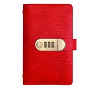 ZHUMCCY Carnet De Défi Économies - Livre d Épargne avec Verrou à Mot de Passe,Portefeuille Rétro 100 Pages Organisateur pour Femmes Hommes Sorties Dortoir Maison Voyages Professionnels