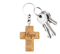 ZHUMCCY Charme Religieux Pour Sac | Pendentifs Porte-clés Scripture Chrétien,Charme Inspirant Pour Femmes Hommes,Cadeau Baptême Noël Pâques Anniversaire