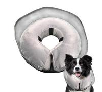 ZHUMCCY Collier Gonflable De Chien - Coussin Protecteur en Forme De Cercle Ajustable - Collier en Forme D Anneau pour Chien,pour La Récupération Après Stérilisation Et La Prévention du Léchage des
