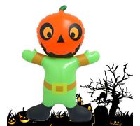 ZHUMCCY Gonflable Halloween - Gonflable PVC Imperméable pour Jardin | Accessoire d'Ambiance pour Jardin Intérieur Salon Extérieur