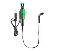 ZHUMCCY Indicateur d'alarme de Morsure de Canne à pêche, alarmes d'appât pour la pêche - Sonnettes d'alarme pour Canne à,Alarme de Poisson Portable étanche pour la Nuit, Cloches de