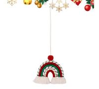 ZHUMCCY Pendentif pour Rétroviseur | Pendentif En Coton Festif | Pendentifs Et Signes De Noël,Pour La Fête Les Vacances La Chambre La Fête La Maison Le Véhicule Le Couloir La Voiture Le