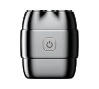 ZHUMCCY Rasoir Circulaire | Rasoir Electrique Homme Visage | Double Tête Batterie Longue Durée Léger Utilisation Humide Sèche | Maison Barbe Voyage Soin Personnel Rasage