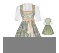 ZHUMCCY Robe Dirndl de l'Oktoberfest, robe de costume de l'Oktoberfest | Robe de Cosplay Oktoberfest pour femmes, Costume Dirndl, traditionnelle bavaroise pour fille avec chemisier, tablier