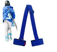 ZHUMCCY Sangle De Transport De Ski Et De Bâtons, Sangle De Ski Réglables Sangle De Transport De Ski Portable Pour Skis Et Pôles Porte Skis À Épaule Pour Hommes Femmes
