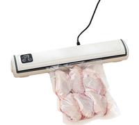 ZHUMCCY Scelleur Thermique | Outil De Mise Sous Vide Portable 80kpa Intégrant Une Puce | Scelleuse Sous Vide Pour Aliments | Pour Viande Fruits De Mer Fruits Légumes Noix Snacks Cuisine