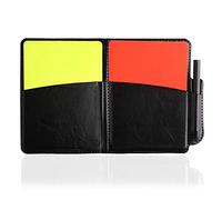 ZHUOTOP Set Arbitrage Football Carnet d'Arbitrage Carton Rouge Carton Jaune