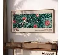 ZHUOYA Art mural panoramique, art mural japonais, décoration murale pour la maison, affiche pop art abstraite, décoration moderne, art mural pour galerie d'exposition (70 x 100 cm)