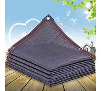 ZHUOZ1T Filets d'Ombrage,Voile d'ombrage Carré,Toile Ombrage HDPE,75% Ombre,Protection Solaire,Anti-UV,avec Oeillets,pour Extérieur,Balcon,Cour,Pergola,Plantes,Serres,Jardins,Voitures (4x8m)