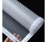 ZHUOZ1T Kit D'isolation de Fenêtre pour l'hiver,Film Isolant en PVC Anti-froid,Rideaux Isolation Thermique,Couverture de Fenêtre en Plastique,Autocollant,Personnalisable (235cm x 300cm)