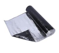 ZHUOZ1T Ruban de Bitume Auto-adhésif pour Toit,Ruban étanche en Aluminium,Rouleau étanchéité de Toiture,Isolation,Anti-UV,Idéal pour Toit Plat,Toit Terrasse,Cabane,Niche,Poulailler (1x1m)