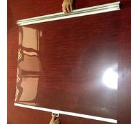 ZHUOZ1T Store Enrouleur Transparent,Stores À Rouleaux Télescopique Pet qualité Alimentaire,Fraîcheur Anti-poussière,pour Armoire de Charcuterie et Conservation,Vitrine,Largeur x Hauteur (75x150cm)