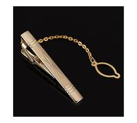 ZHUQINGYE 1PC Gold/Silver Men Metal Copper Simple Necktie Buckle Tie Bar Clasp Clip Clamp Ties Pin Fashion Exquisite Jewelry Wedding Gift(G 5.5cm_4pcs)