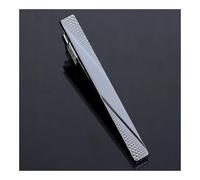 ZHUQINGYE 1PC Gold/Silver Men Metal Copper Simple Necktie Buckle Tie Bar Clasp Clip Clamp Ties Pin Fashion Exquisite Jewelry Wedding Gift(B 6cm_4pcs)