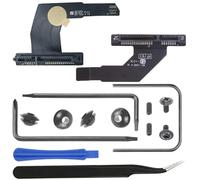 ZHUROUPU 15 PCS 821-1501-A Kit de Mise à Niveau du câble du Disque Dur SSD Remplacement de Mac MII A1347 2010 2011 2012 2014, 821-1500-A Câble de Disque Dur SATA pour Mac Mini A1347