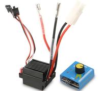 ZHUROUPU 2 pièces ESC à balais 320 A pour Moteur RC, contrôleur de Vitesse ESC à balais étanche à Commande bidirectionnelle du Courant, commutateur de treuil avec Frein pour Voiture télécommandée DIY