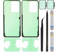 ZHUROUPU Autocollant adhésif pour Coque arrière pour Samsung Galaxy S20 Ultra G988 6,9 Pouces 2020, adhésif étanche pour Coque de Batterie de Remplacement (2 pièces)