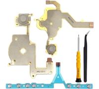 ZHUROUPU Câble de Remplacement du Bouton Gauche du Volume du Clavier Droit pour Sony pour PSP 3000 3001, Accessoire Bouton Gauche Droit pour PSP 3004/3008/3002 avec Outils de réparation