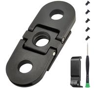 ZHUROUPU Doigts pliants de Remplacement pour GoPro Hero 12/11/10/9/8/MAX, Adaptateur de Montage magnétique Pliant avec Port de Connexion pour trépied 1/4, Couvercle de Porte latérale pour la Batterie