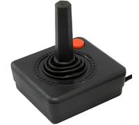 ZHUROUPU Manette de Jeu 3D Classique pour Atari 2600, Manette de Jeu analogique 3D 9 Broches résistante à l'usure, Remplacement pour Les Consoles pour Atari 2600 et 7800