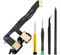 ZHUROUPU Nappe de Remplacement pour Prise auxiliaire pour Casque d'alimentation pour Meta Oculus Quest 2 VR, Port de Charge USB Type-C KW49CM avec câble Flexible pour Prise Casque