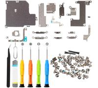 ZHUROUPU Pièces de Remplacement Interne de Support de Plaque de Plaque en métal Réparation de pièces de Support compatibles avec pour iPhone 13 Pro Max, y Compris l'ensemble de vis Interne Complet