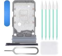 ZHUROUPU pour Galaxy S21 Ultra Double SIM Carte Plateau Slot Holder Remplacement pour Samsung Galaxy S21 Ultra/S21 Plus 2021 SM-G998B/DS SM-G996B/DS avec Outils (Noir)