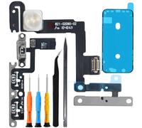 ZHUROUPU pour iPhone 11 Bouton Marche/arrêt Câble Flexible de Volume, Flash Câble Flexible de Touche de sourdine avec Support de Remplacement pour iPhone 11 2019 6,1 Pouces A2111 A2221 A2223