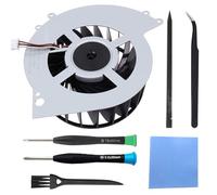 ZHUROUPU pour PS4 Internal Cooling Fan 2000RPM pour Sony Playstation4 CUH-12XX, KSB0912HE-CK2M 500GB avec Brosse, Pince, Coussin Thermique, spudger, Tournevis PH0 et T8