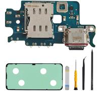 ZHUROUPU Remplacement du connecteur de Station d'accueil du Port de Charge Galaxy S23 5G, SM-S911B, Port de Charge USB Type C, Carte de Remplacement pour Microphone/Prise Casque avec Outils